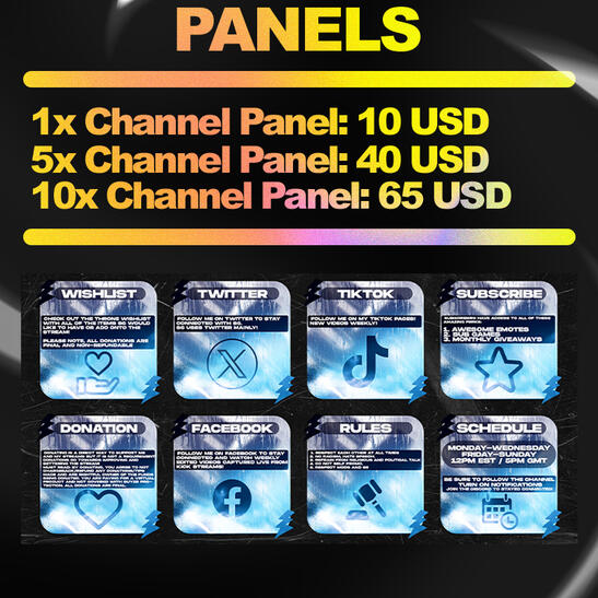 Channel Panels